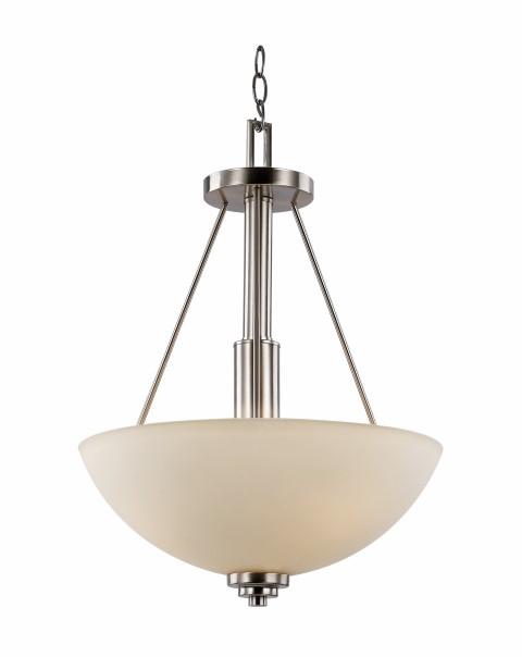 3LT PENDANT-DOUBLE DISK-15"-BN